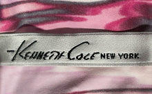 Load image into Gallery viewer, Kenneth Cole Womens Multicolor Ikat Print Embellished Caftan Cover-Up Size Large
