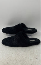 Load image into Gallery viewer, Coach Womens Black Signature Suede Faux Shearling Sherpa Mule Flats Size 11

