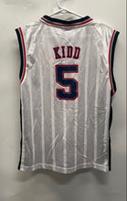 Load image into Gallery viewer, Reebok Boys White Brooklyn Nets Jason Kidd #5 Basketball Jersey Size XL
