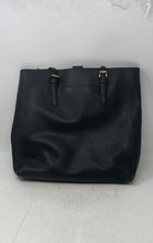 Load image into Gallery viewer, Michael Kors Womens Jet Set Travel Black Leather Charm Crossbody Purse
