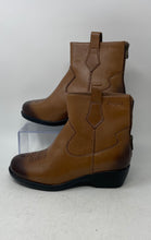 Load image into Gallery viewer, Propet Womens Maisie WFX235L Brown Leather Back Zip Ankle Booties Size 8 M

