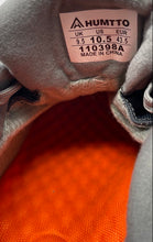 Load image into Gallery viewer, Humtto Mens 110398A Gray Orange Waterproof Hiking Sneaker Shoes Size 10.5
