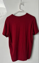 Load image into Gallery viewer, Armani Exchange Mens Red Short Sleeve V-Neck Slim Fit Pullover T-Shirt Size M

