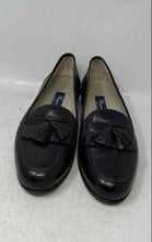 Load image into Gallery viewer, Bragano Mens Black Leather Classic Tassel Slip-On Low Top Loafer Shoes Size 12 M
