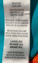 Load image into Gallery viewer, NFL Team Apparel Girls Aqua Multicolor Miami Dolphins Cheer Dress Size L 6X
