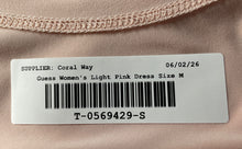 Load image into Gallery viewer, Guess Womens Light Pink One-Shoulder Mini Dress Size Medium
