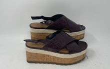 Load image into Gallery viewer, Zara Trafaluc Womens Brown Open Toe Wedge Platform Sandals Size 37
