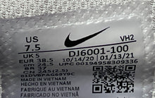 Load image into Gallery viewer, Nike Womens Air Max Excee DJ6001-100 White Silver Lace-Up Sneaker Shoes Size 7.5
