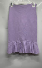 Load image into Gallery viewer, Express Womens Purple Flat Front Stretch Straight &amp; Pencil Skirt Size Small
