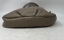 Load image into Gallery viewer, Womens Gray Genuine Leather Detachable Strap Shoulder Bag Made In Italy

