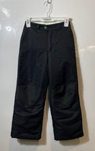 Load image into Gallery viewer, Faded Glory Kids Black Insulated Knee Patches Wide-Leg Ski Snow Pants Size M 8
