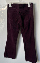 Load image into Gallery viewer, Gap Womens Burgundy Regular Fit Five-Pocket Zip Bootcut Jeans Size 27R
