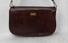 Load image into Gallery viewer, Corello Womens Dark Brown Leather Mini Shoulder Crossbody Handbag
