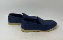 Load image into Gallery viewer, Alfani Mens Porter Blue Leather Round Toe Casual Slip-On Loafers Shoes Size 9
