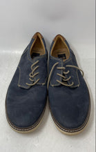 Load image into Gallery viewer, Johnston &amp; Murphy Mens McGuffey Blue Suede Lace-Up Derby Dress Shoes Size 10M
