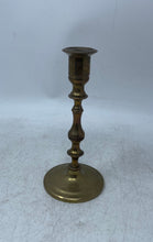 Load image into Gallery viewer, Antique Gold-Tone Collectible Home Decor Engraved Candle Holder
