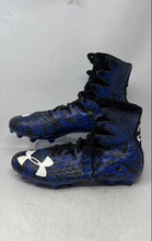 Load image into Gallery viewer, Under Armour Mens Highlight Lux MC Dark Blue Black Lace-Up Football Cleats Sz 13
