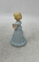 Load image into Gallery viewer, Enesco Growing Up Birthday Girls Blonde Girl In Blue Dress Age 6 Figurine
