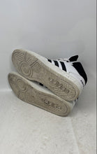 Load image into Gallery viewer, Adidas Mens Hoops 3.0 Mid GW3019 Black White Lace-Up Basketball Shoes Size 13

