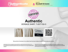 Load image into Gallery viewer, Authentic Versace Collection Mens White Cotton Long Sleeve Dress Shirt Size 44
