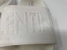 Load image into Gallery viewer, Authentic Valentino Womens White Slip-On Slide Sandals Size EUR 38/5 Stained
