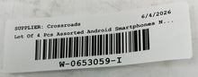 Load image into Gallery viewer, Lot Of 4 Pcs Assorted Black Android Smartphones Not Tested For Parts
