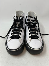 Load image into Gallery viewer, Puma Womens Kaia Mid 384668-01 White Black Leather Lace-Up Sneakers Shoes Size 6
