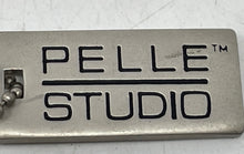 Load image into Gallery viewer, Pelle Studio Mens Brown Silver-Tone Buckle Charm Western Belt
