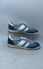 Load image into Gallery viewer, Madden Girl Womens Jumper Blue White Low Top Lace-Up Sneaker Shoes Size 8.5M
