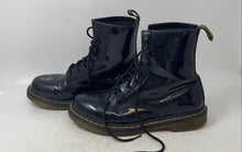 Load image into Gallery viewer, Dr. Martens Womens 1460 Black Leather Lace-Up Ankle Combat Boots Size 11
