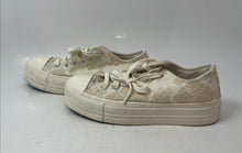 Load image into Gallery viewer, Converse Womens CT All Star Lift Platform Beige White Sneakers Shoes Size 7.5
