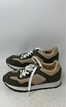 Load image into Gallery viewer, Calvin Klein Womens Carleen Green Light Brown Lace-Up Sneaker Shoes Size 9M
