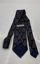 Load image into Gallery viewer, Giorgio Armani Mens Multicolor Printed Silk Adjustable Designer Tie

