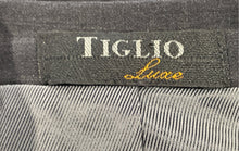Load image into Gallery viewer, Tiglio Mens Gray Wool Long Sleeve Single-Breasted Blazer Size 50R
