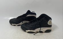 Load image into Gallery viewer, Nike Boys Jordan 13 Retro 414575-061 Black Leather Lace-Up Sneaker Shoes Size 3Y

