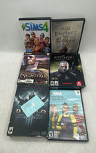 Load image into Gallery viewer, Assorted Mixed Variety Simulation Role-Playing DVD Games 6 Pieces Not Tested
