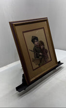 Load image into Gallery viewer, Gallery 124 Wall Hanging Home Decorative Framed Art Print Of Two Kids
