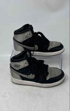 Load image into Gallery viewer, Nike Boys Air Jordan 1 High FD5304-010 Black Silver Sneakers Shoes Size 12C
