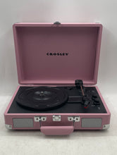 Load image into Gallery viewer, Cruiser Deluxe Model CR8005E-BH Pink Black 3 Speed Record Player Not Tested

