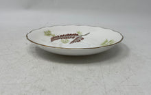 Load image into Gallery viewer, Set Of 2 Pcs Melba White Rust Ferns Bone China Round Shape Tea Cup &amp; Saucer Set
