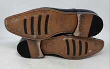 Load image into Gallery viewer, Flag LTD Mens Noble Black Leather Oxford Dress Shoes Size 13M Missing Laces
