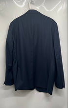 Load image into Gallery viewer, Pronto Uomo Mens Blue Notch Lapel Two-Button Blazer Jacket Size 48 XLong
