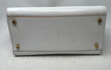 Load image into Gallery viewer, BCBGMaxAzria Womens White Tan Inner Pockets Bottom Studs Shoulder Tote Purse

