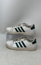 Load image into Gallery viewer, Adidas Kids Grand Court IG4830 White Green Lace-Up Sneaker Shoes Size 4.5
