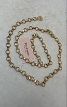 Load image into Gallery viewer, Juicy Couture Womens Golden-Tone Charm Lobster Clasp Adjustable Belt With Tags
