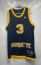 Load image into Gallery viewer, Nike Mens Blue Marquette Golden Eagles Dwyane Wade #3 NBA Jersey Size Medium
