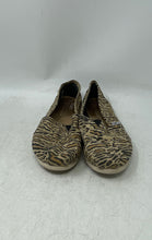 Load image into Gallery viewer, Toms Womens Alpargata Brown Leopard Print Slip-On Sneaker Shoes Size W7
