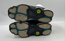Load image into Gallery viewer, Authentic Nike Boys Air Jordan 13 Retro White Black Gray Sneaker Shoes Size 7Y
