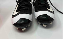 Load image into Gallery viewer, Nike Mens Air Huarache 2K Filth Elite Mid White Black Football Cleats Size 8.5
