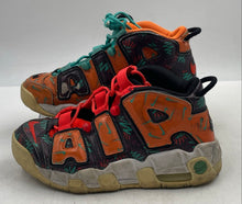 Load image into Gallery viewer, Authentic Nike Boys Air More Uptempo AT3408-800 Multicolor Sneaker Shoes Sz 5.5Y
